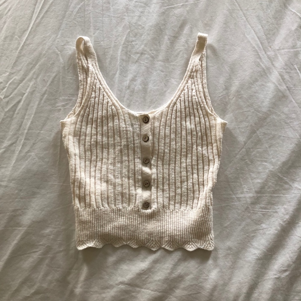 NWOT Abercrombie Ribbed Knit Tank